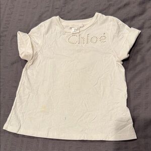 Chloe Kids White T-Shirt